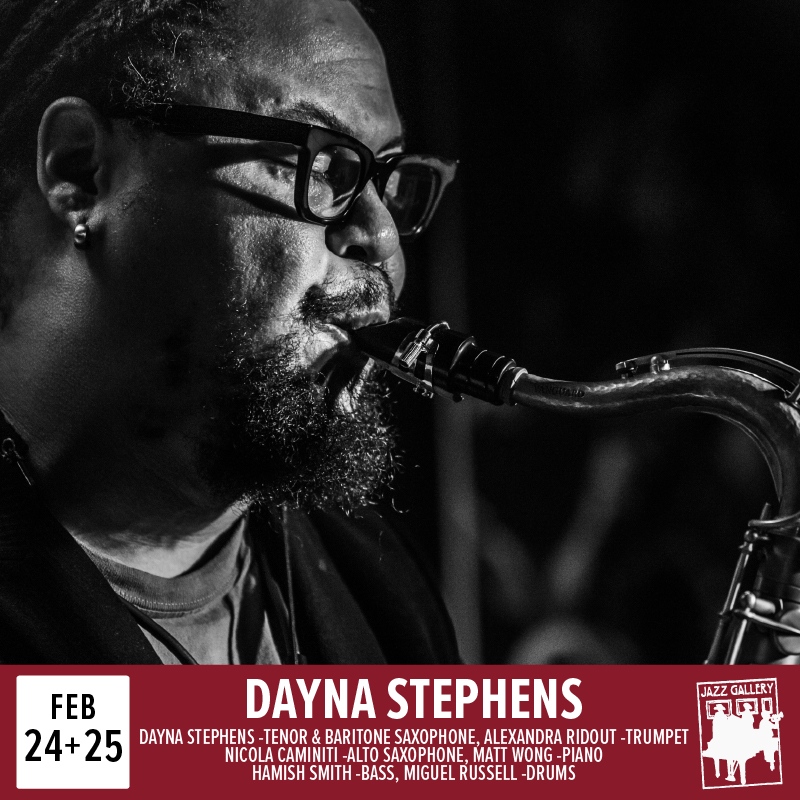 Nicola Caminiti Dayna Stephens Jazz Gallery