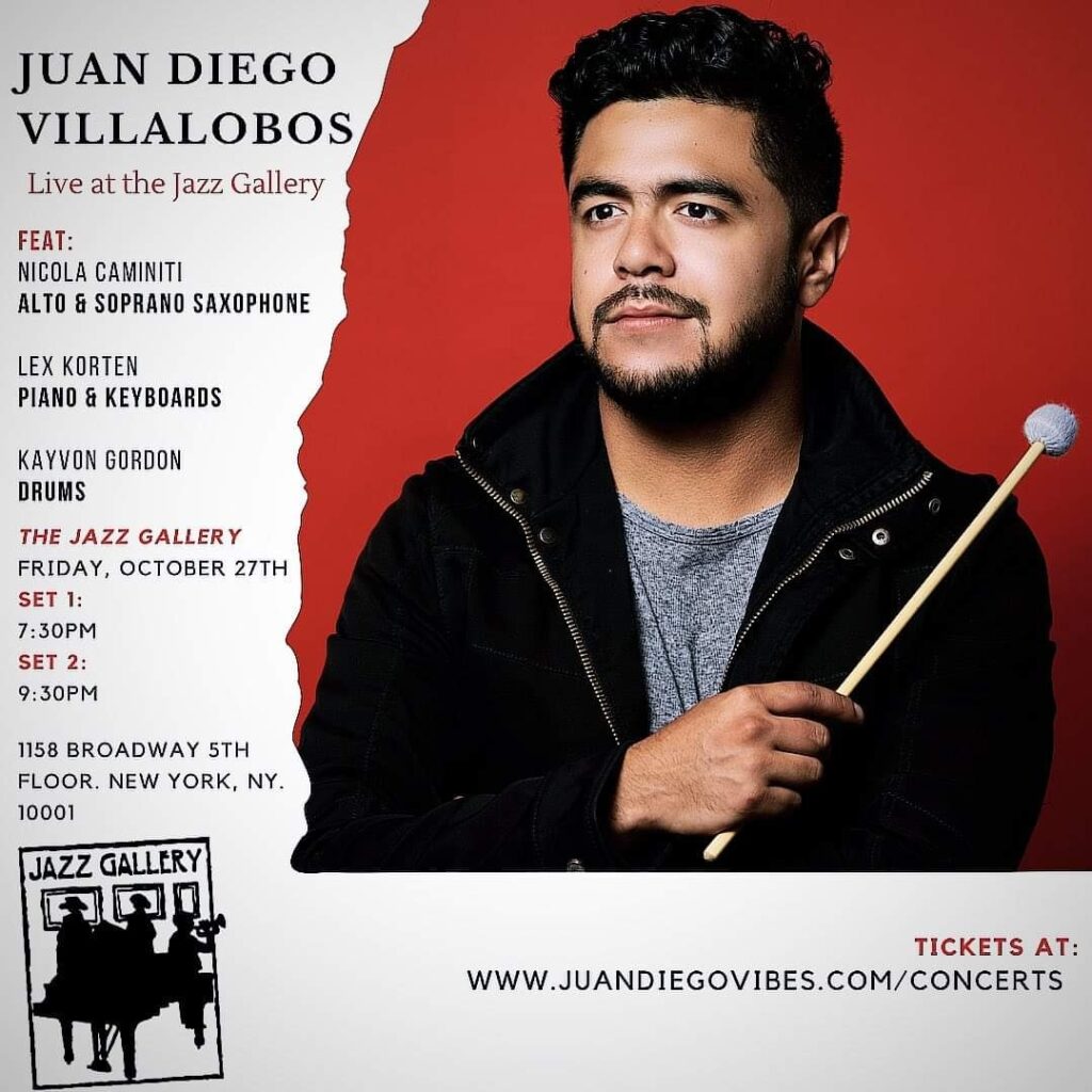 Juan Diego Vibes Jazz Gallery