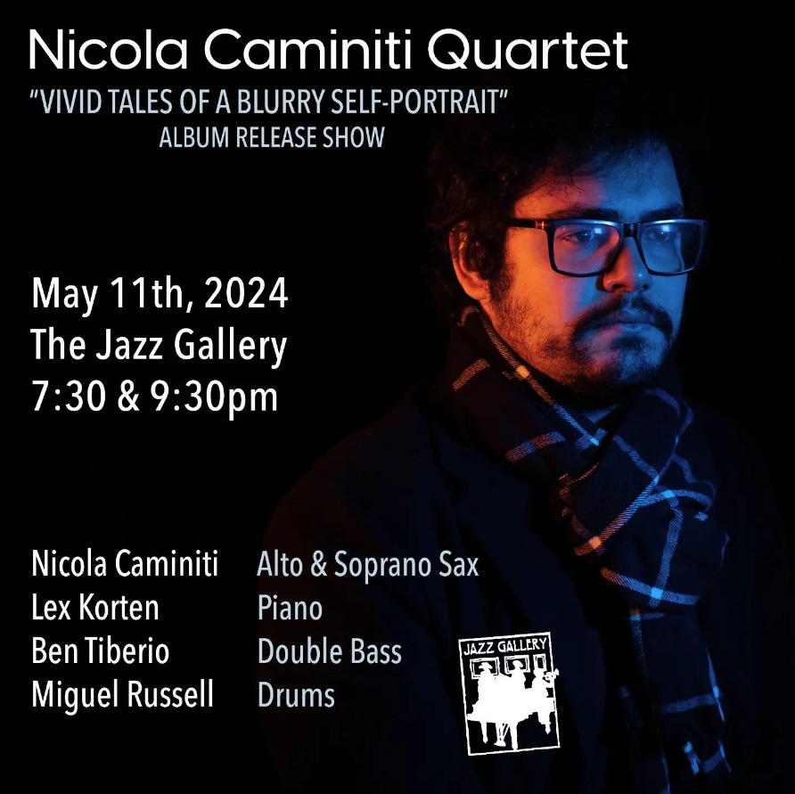 Nicola Caminiti Quartet Album Release The Jazz Gallery NY