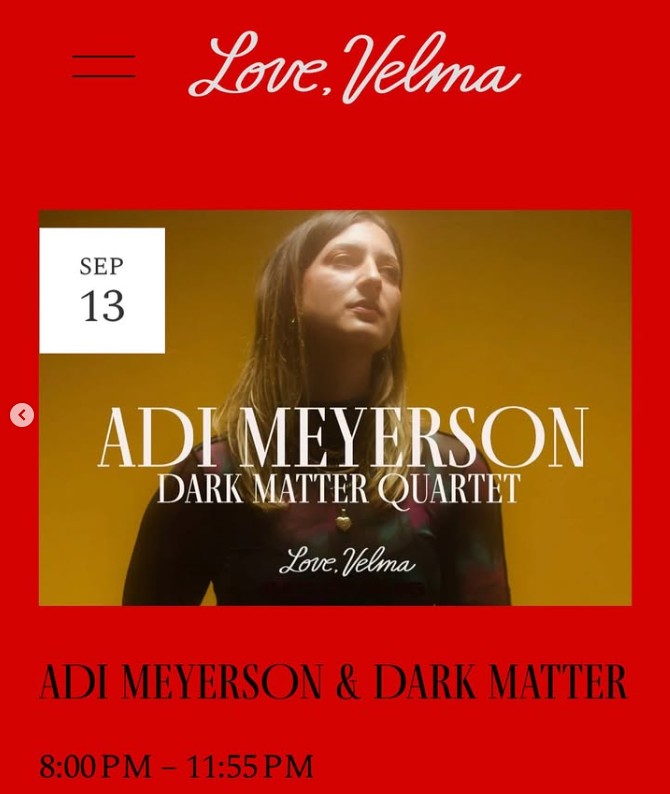 Adi Meyerson Dark Matter Quartet