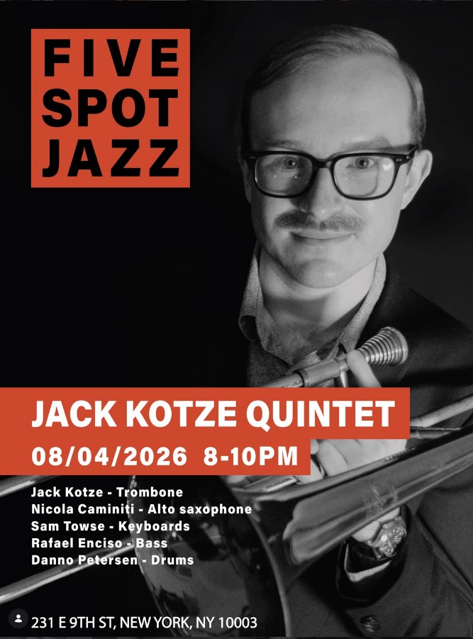 Jack Kotze Quintet Fivespotjazz